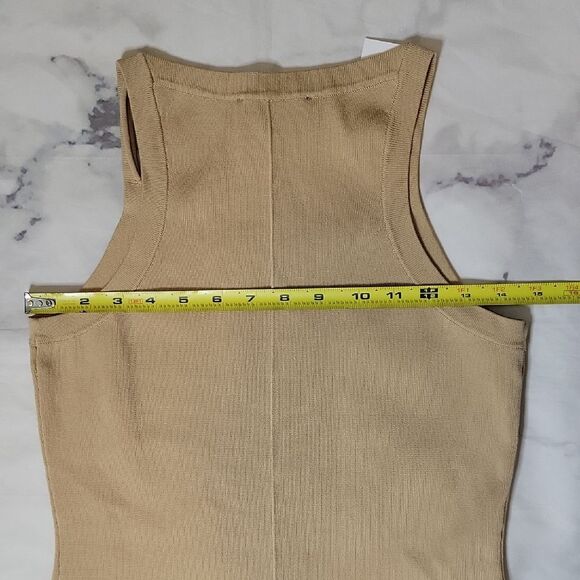 Ann Taylor Tan Midi Dress - Picture 3 of 7